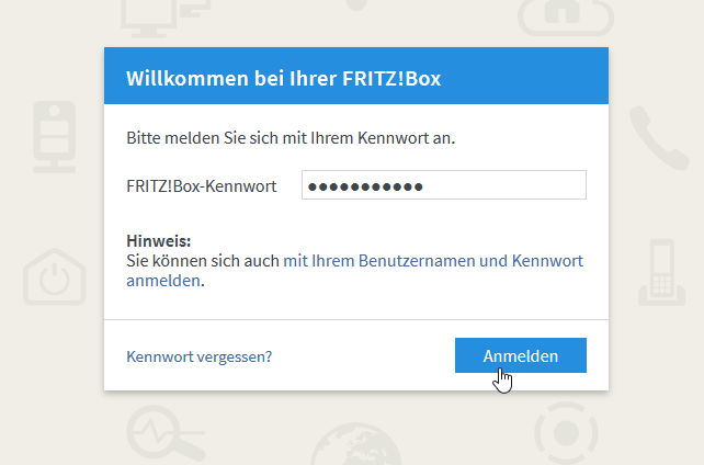 Fritzbox Login